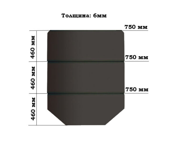 Фото Слань целиковая без носовой части 1,5(350)